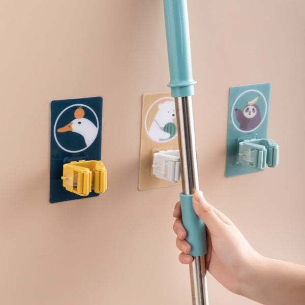 Selbstklebender Mopphalter – Wandmontierter Organizer